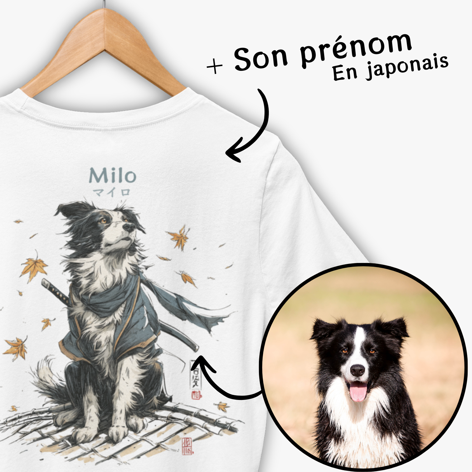 T-shirt Japon personnalisé