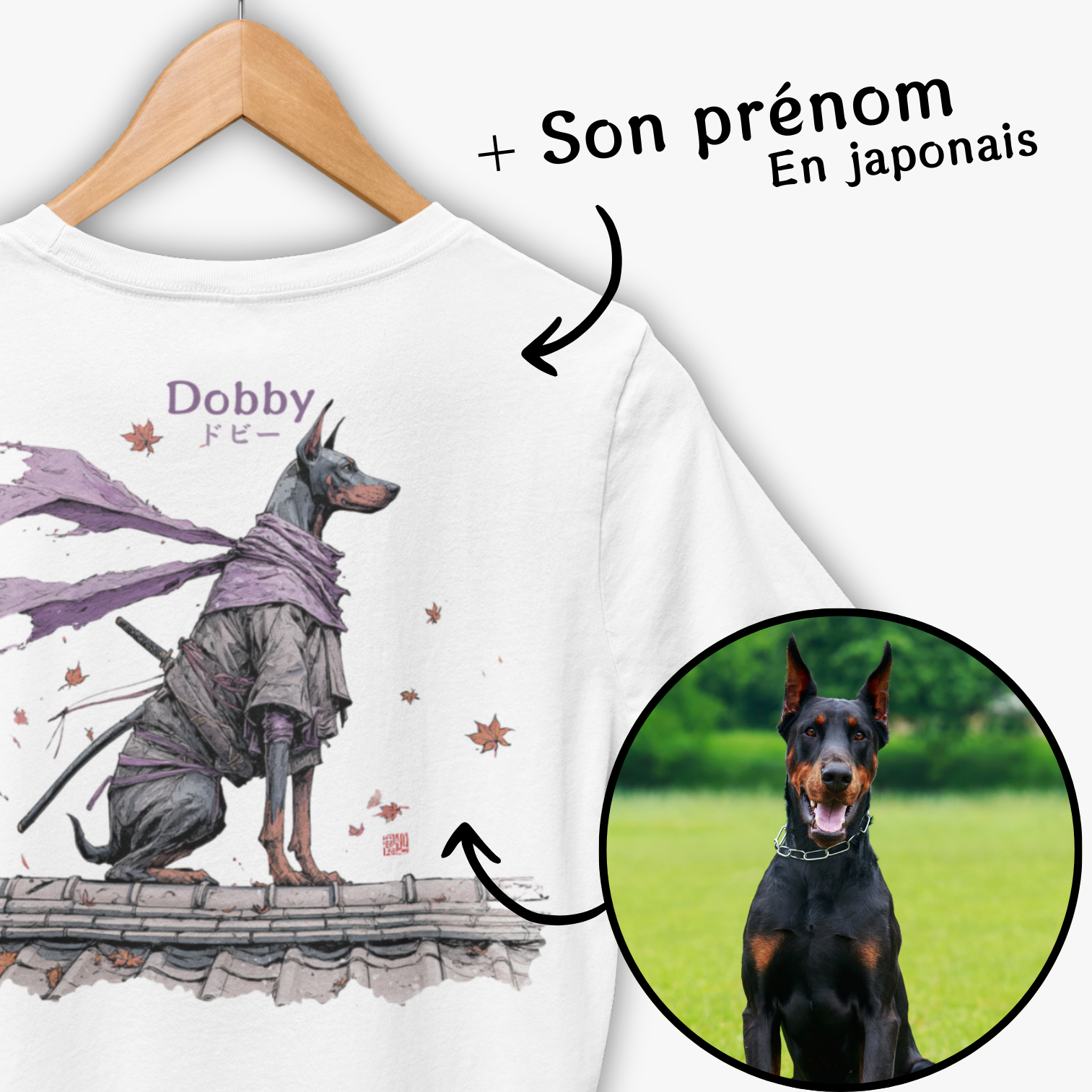 T-shirt Japon personnalisé