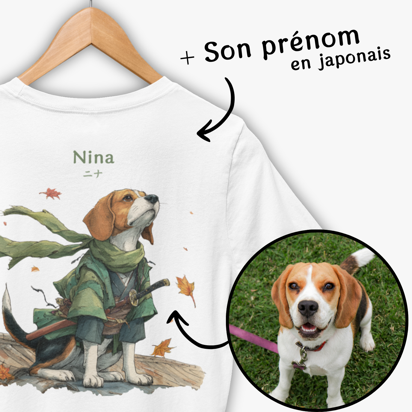 T-shirt Japon personnalisé