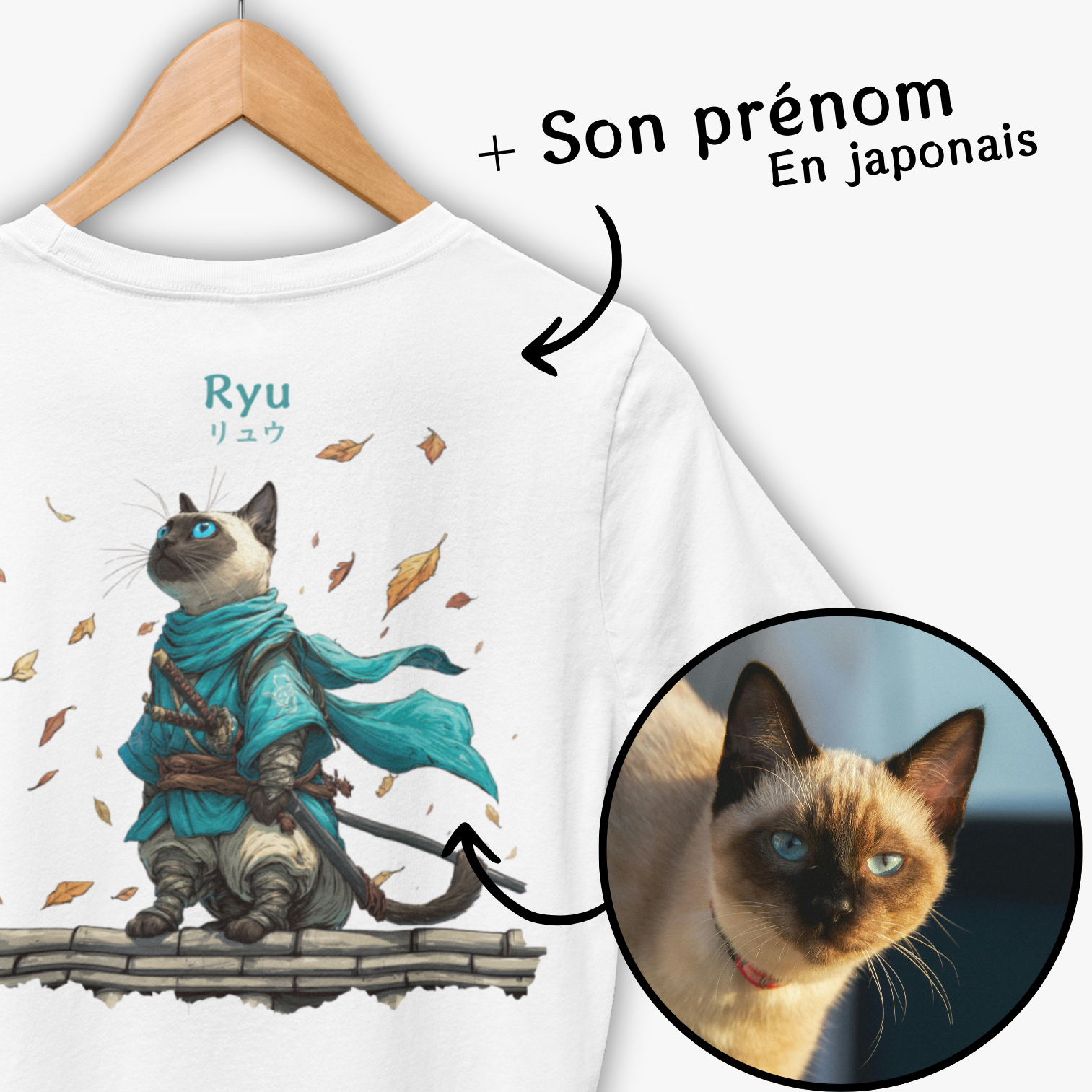 T-shirt Japon personnalisé