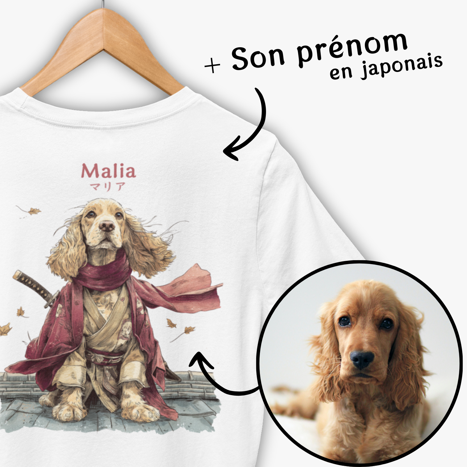 T-shirt Japon personnalisé
